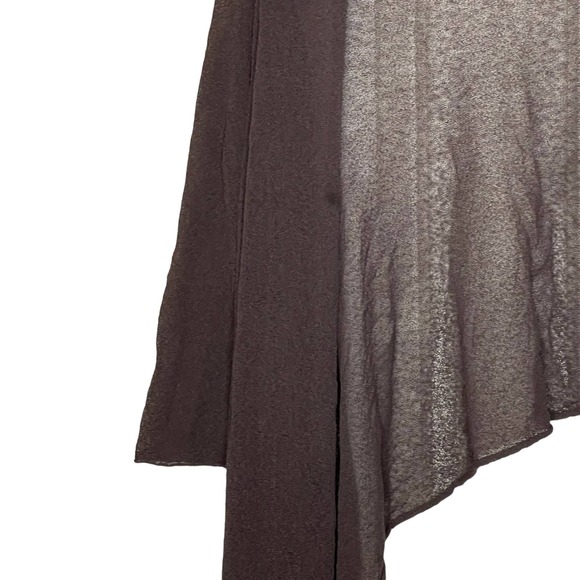 Eileen Fisher Open Front Cozy Cardigan Sweater Silk Blend 3/4 Sleeve Women Med. - Picture 3 of 8